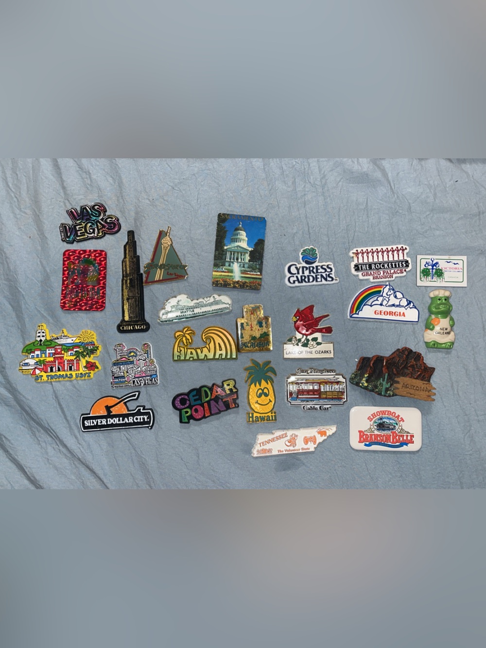 Vintage Travel Magnet Collection - 23